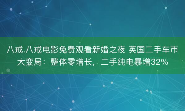 八戒.八戒电影免费观看新婚之夜 英国二手车市大变局：整体零增长，二手纯电暴增32%